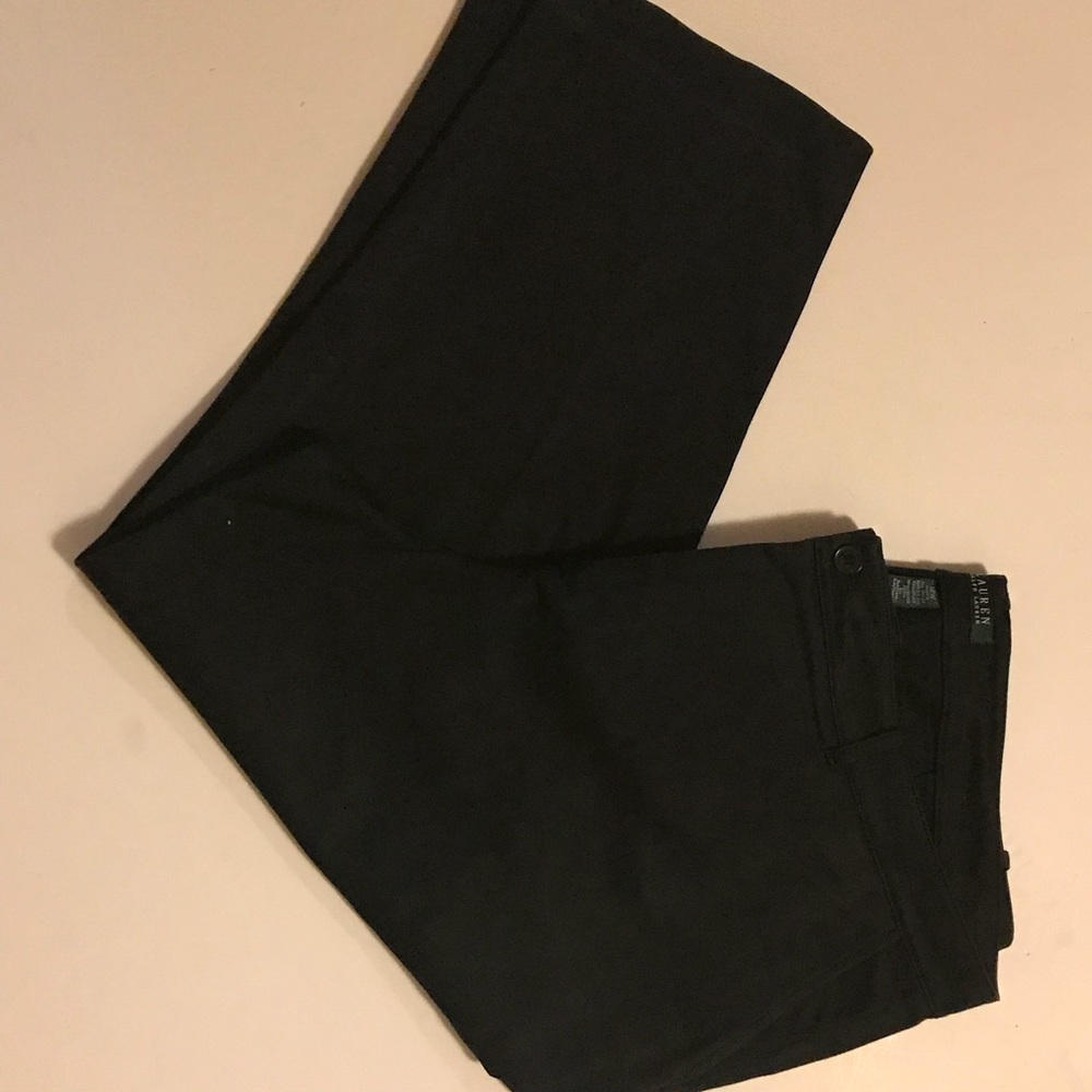 SALE! Lauren Ralph Lauren Black Capri Pants